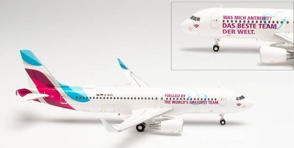 Airbus A320 Eurowings Teamflieger D-AIZS
