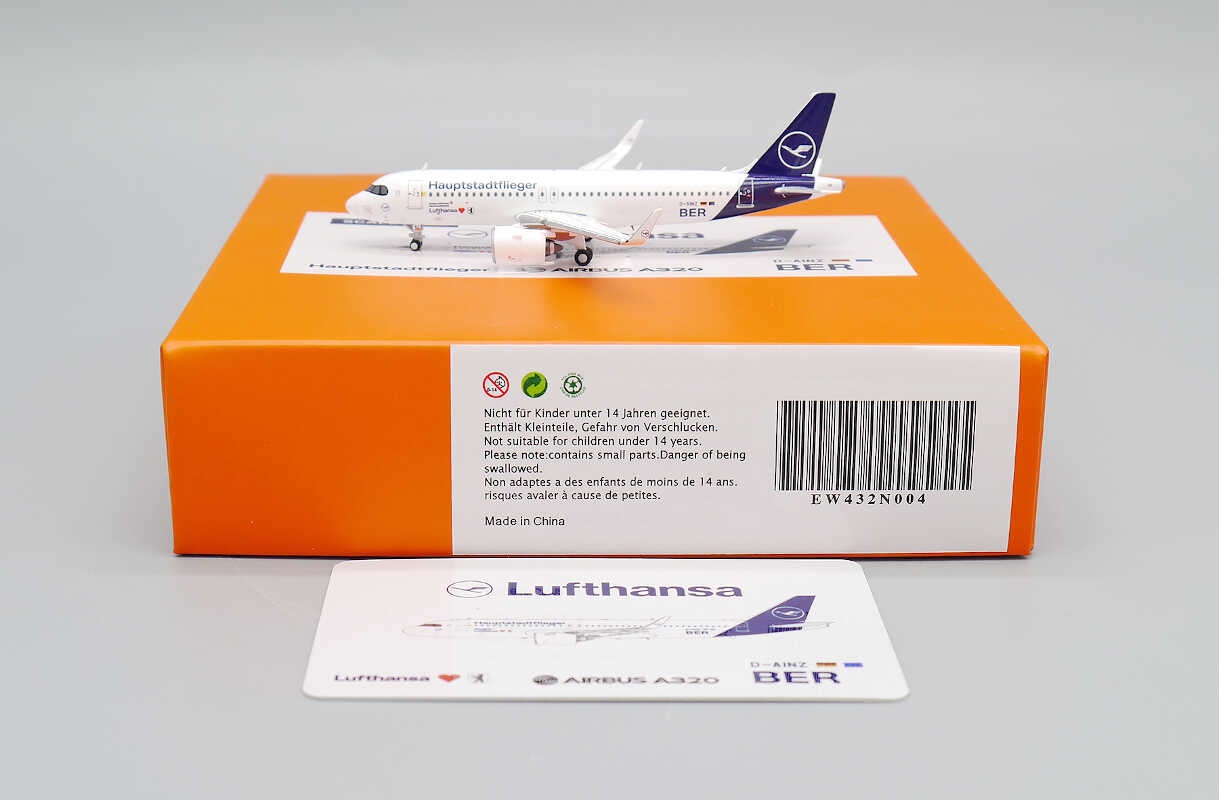 Airbus A320neo Lufthansa D-AINZ "Hauptstadtflieger Livery"
