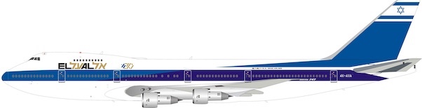 Boeing 747-200 El Al Israel Airlines 4X-AXA