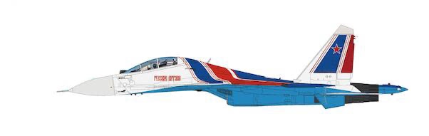 Sukhoi SU30SM Flanker Russian Knights, Russian Air Force, 2019