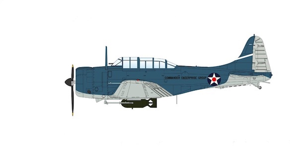 Douglas SBD-2 Dauntless US Navy "Pearl Harbor" BuNo 2162, flown by LCDR Howard Young, Commander Enterpise Group, 7th Dec 1941