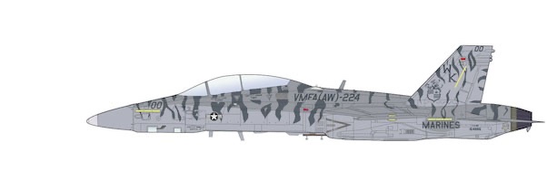F/A-18D Hornet ATARS 164886, VMFA(AW)-224 "Bengals", MCAS Iwakuni, Japan 2009