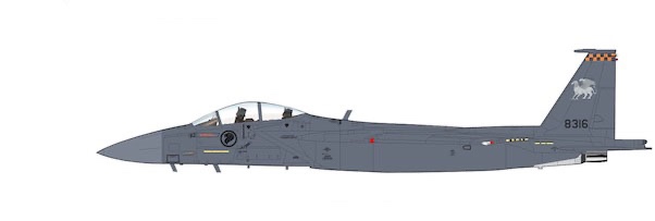 McDonnell Douglas F15SG Strike Eagle 8316/05-0012, 142nd Sqn "Gryphon", Paya Lebar Air Base, RSAF, 2019