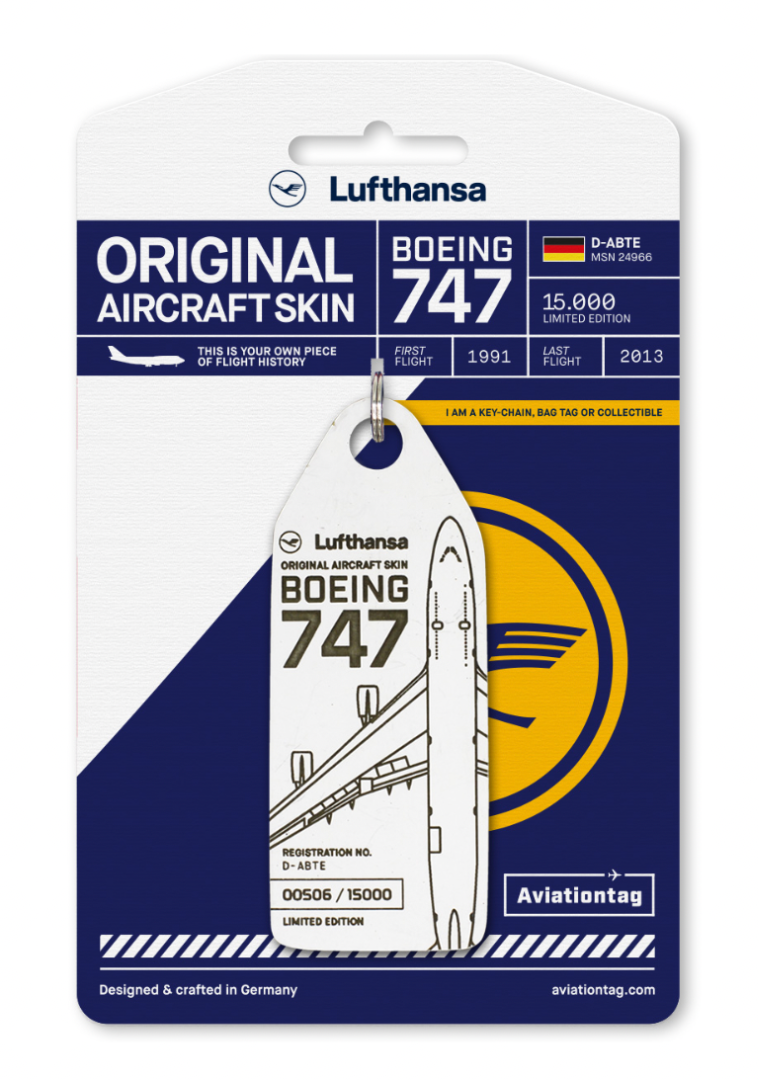PORTA-CHAVES Lufthansa Boeing 747 D-ABTE