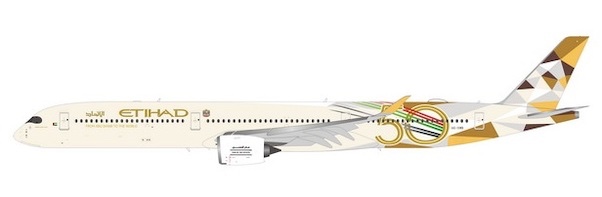 Airbus A350-1000 Etihad Airways celebrating UAE's 50th National Day A6-XWB