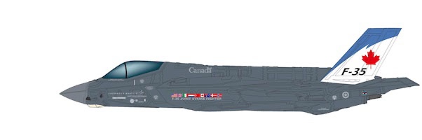 F35A Lightning II JSF CAF (mock-up), Canada Aviation and Space Museum, Ottawa, 2010