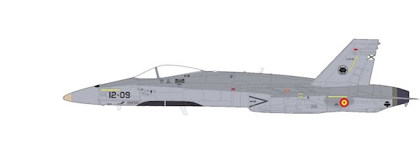 EF-18A Hornet 12-09/C15-51, Ala 12, Spanish Air Force, 2020