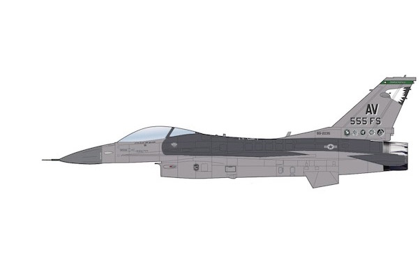 F16C Fighting Falcon USAF, 89-2035, 555th FS Commander, 2004