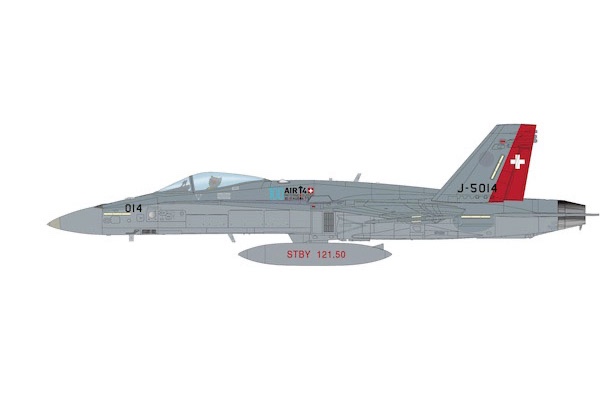 F/A-18C Hornet J-5014, Swiss Air Force, 2014