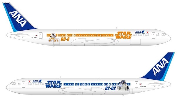 Boeing 767-300ER ANA All Nippon "SW" JA604A