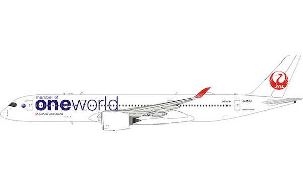 Airbus A350-900 JAL Japan Air Lines "Oneworld" JA15XJ