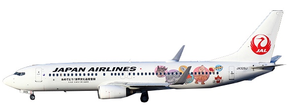 Boeing 737-800 Japan Airlines "J?mon Livery" JA329J