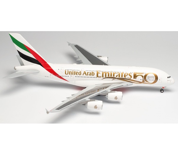 Airbus A380 Emirates UAE 50th Anniversary A6-EEX