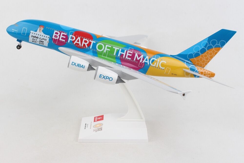 Airbus A380 Emirates DUBAI EXPO "Be Part Of The Magic" A6-EEU