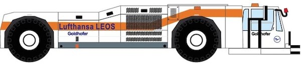Airport Accessories Lufthansa Towbarless Tractor