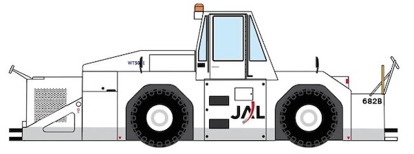 Airport Accessories JAL oc WT500E Towing Tractor