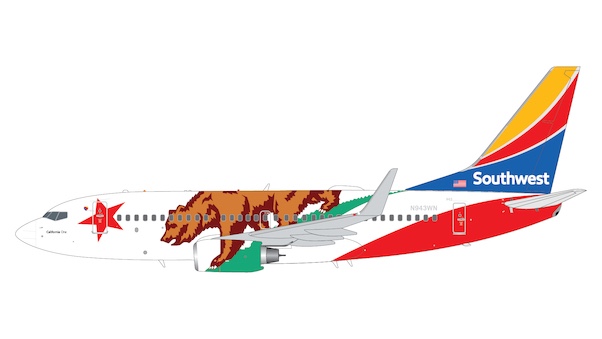 Boeing 737-700 Southwest Airlines "California One" N943WN