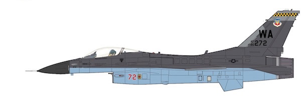 F16C Fighting Falcon USAF, "Shark" 86-0272, 57th Wing, 64th Aggressor Sqn., Nellis AFB, March 2017