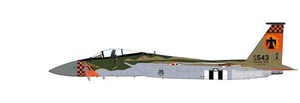 McDonnell Douglas F15C "173rd FW 75th Anniversary scheme" Oregon ANG, Kingsley Field 2020 (in memorial of David R. Kingsley)