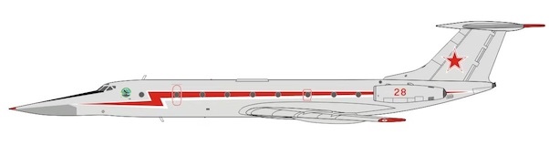 Tupolev Tu134UB-L Russian Air Force 28 red