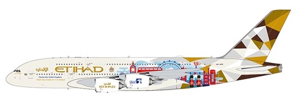 Airbus A380 (Choose the United Kingdom) Etihad Airways A6-APE