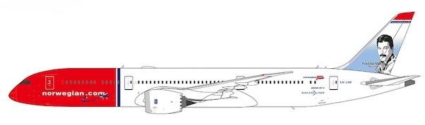 Boeing 787-9 Dreamliner Norwegian "Freddie Mercury" LN-LNR
