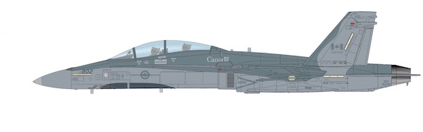 CF-188b Hornet 188902, 425 Sqn., CAF, 2004