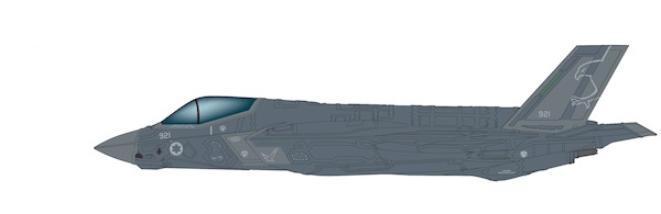 F35I Lightning II JSF Adir No. 921, 140 Squadron "Golden Eagle", IAF, 2021