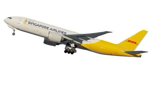Boeing 777-200LRF Singapore Airlines DHL 9V-DHA