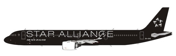 Airbus A321neo Air New Zealand Star Alliance ZK-OYB