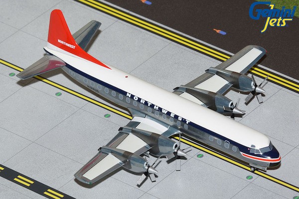 Lockheed L-188 Electra Northwest Orient Airlines N128US