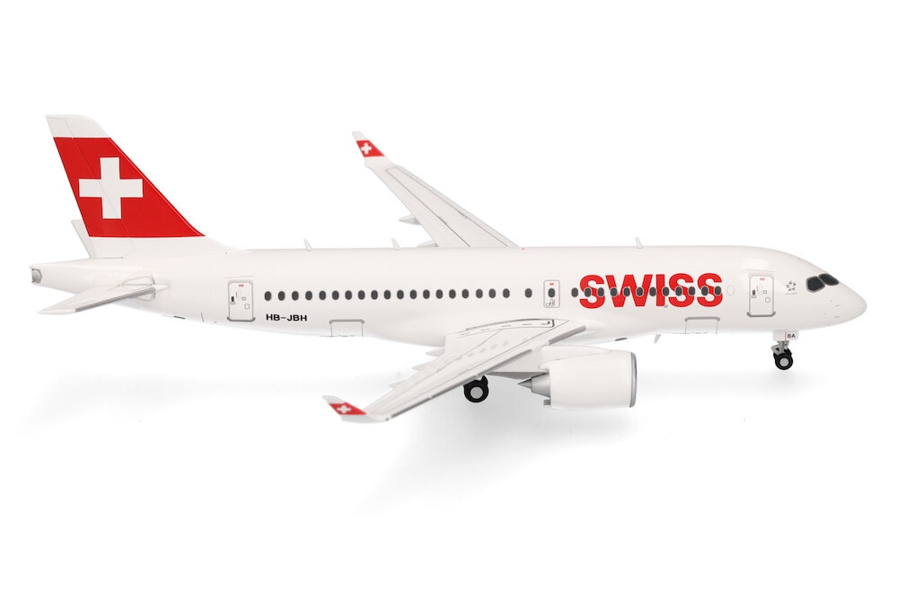 Airbus A220-100 Swiss International Air Lines "Ascona" HB-JBH