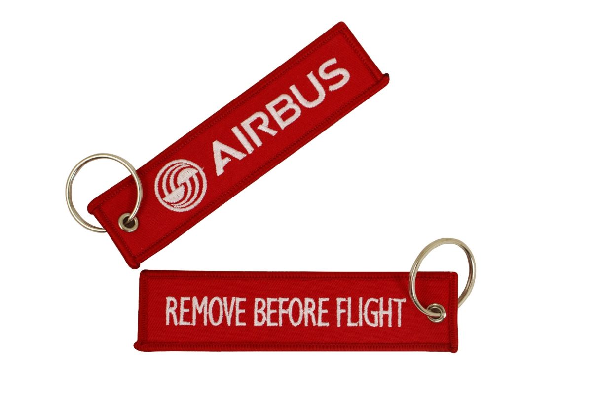Porta Chaves - Key ring - Airbus red