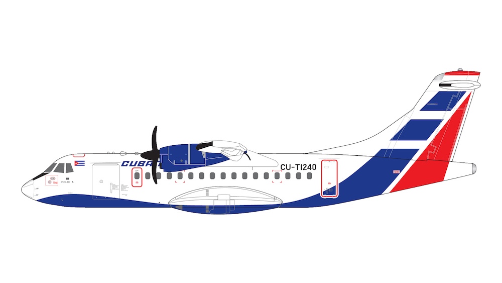 ATR42-500 Cubana de Aviación CU-T1240