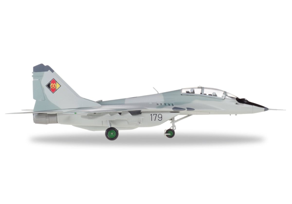 MiG-29G Fulcrum East German Air Force, Jagdfliegergeschwader 3 Wladimir Komarow", Preschen AB - 179 black"