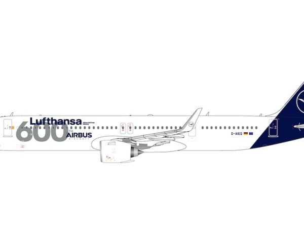 Airbus A321neo Lufthansa "600th Airbus Aircraft" D-AIEQ