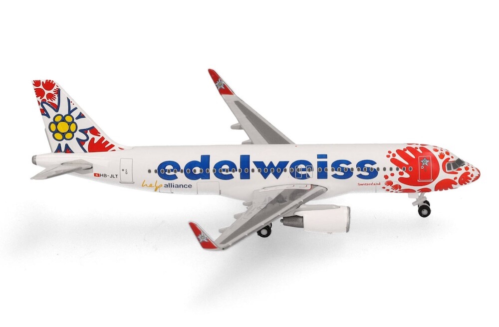Airbus A320 Edelweiss Air “Help Alliance” HB-JLT