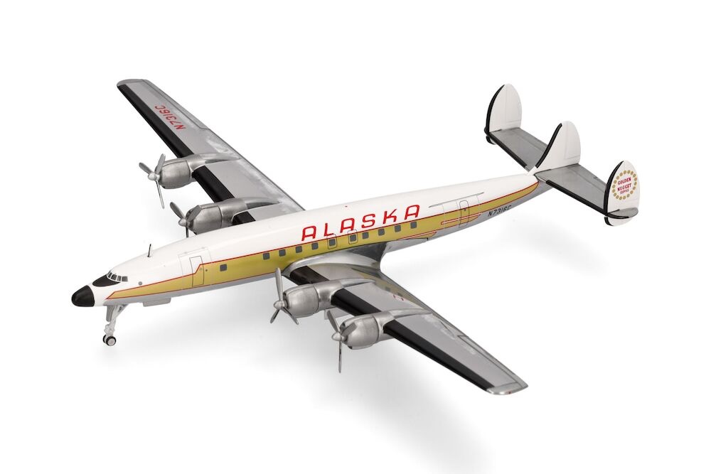 Lockheed L1649A Starliner Alaska Airlines N7316C