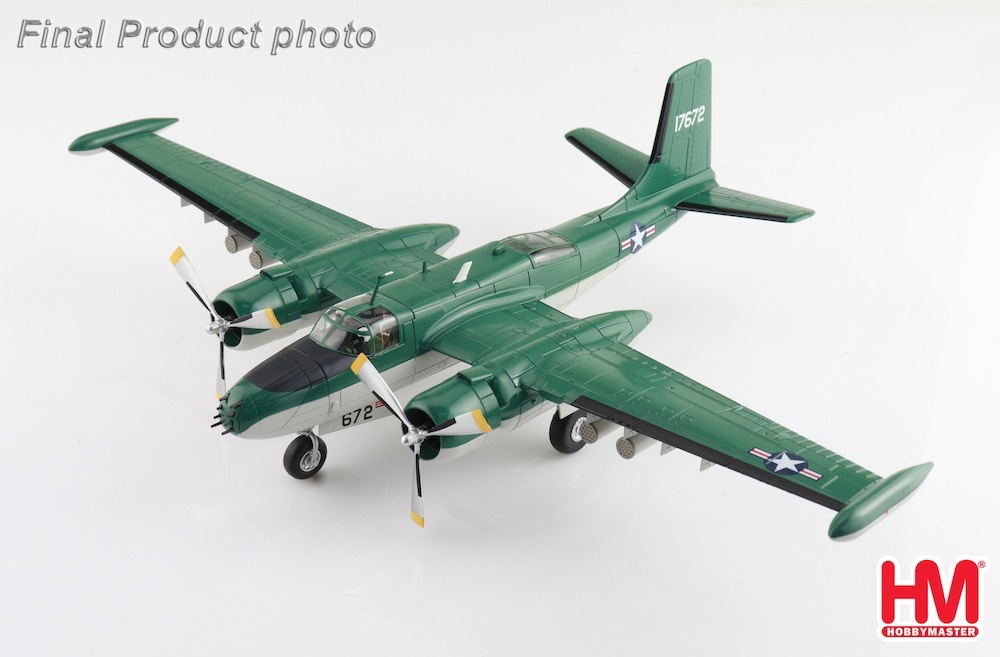 Douglas B26K Counter Invader 64-17672, USAF, 1960s