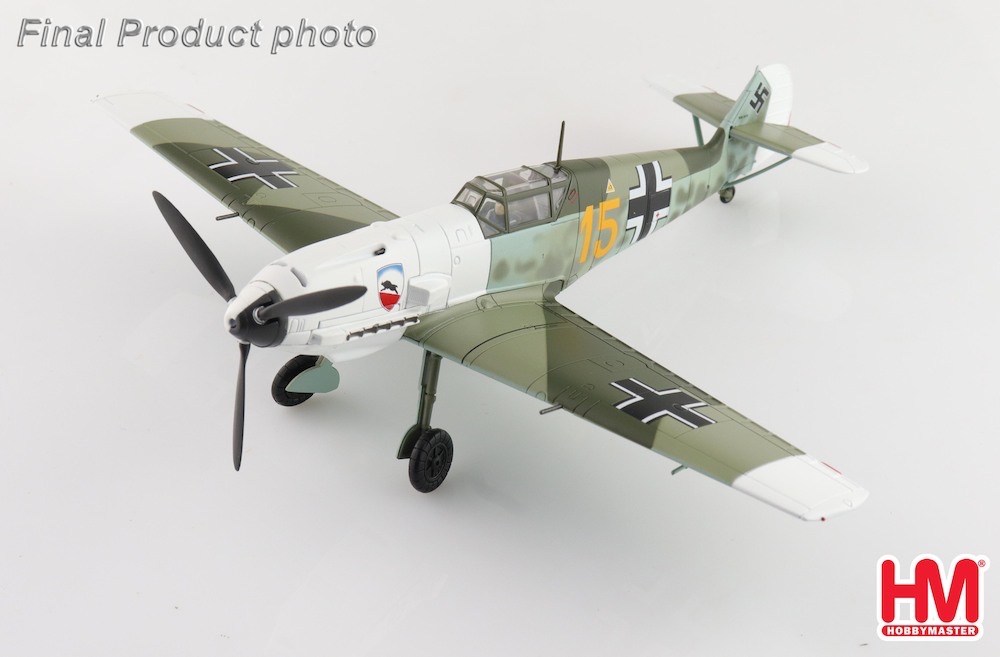 Messerschmitt Bf109E-3 Luftwaffe "Karl Wolff" Yellow 15, III/JG 52, France, August 1940