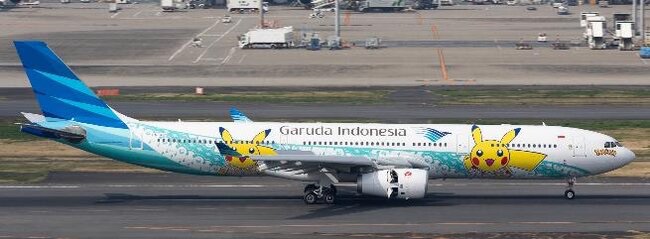 Airbus A330-300 Garuda Indonesia "Pikachu" PK-GPY