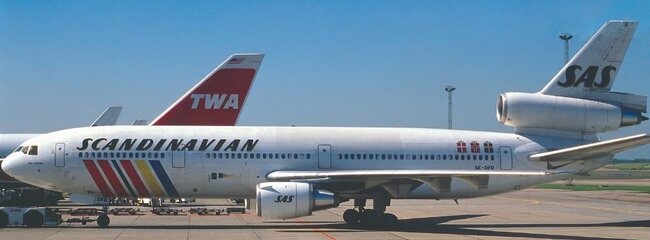 Douglas DC10-30 SAS Scandinavian Airlines SE-DFD